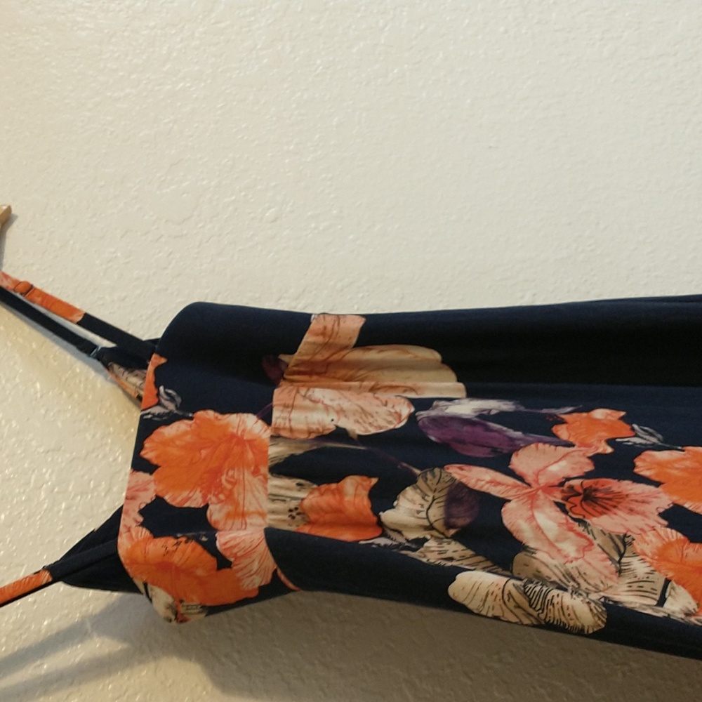 Tommy Bahama Le Grande Fleur Strapless Maxi Dress Size S - Picture 8 of 13